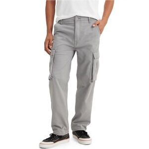 *BRAND NEW* Size 34x30 - Levis Mens ACE CARGO Pants Relaxed Fit 100% Cotton Grey